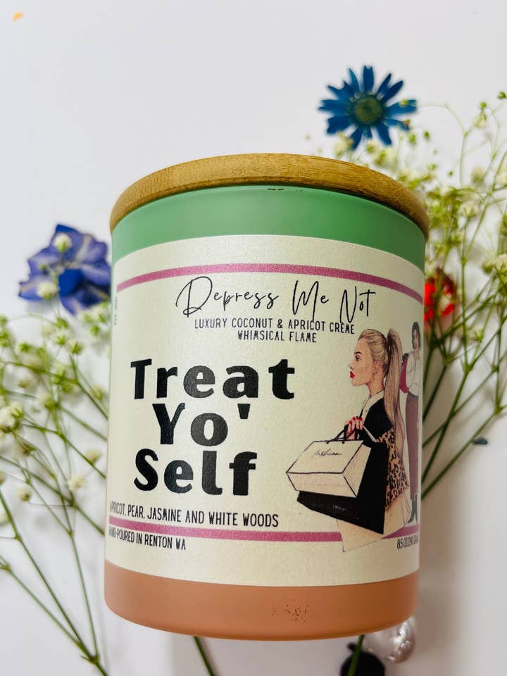Treat Yo’ Self for wholesale by Depress Me Not Candles