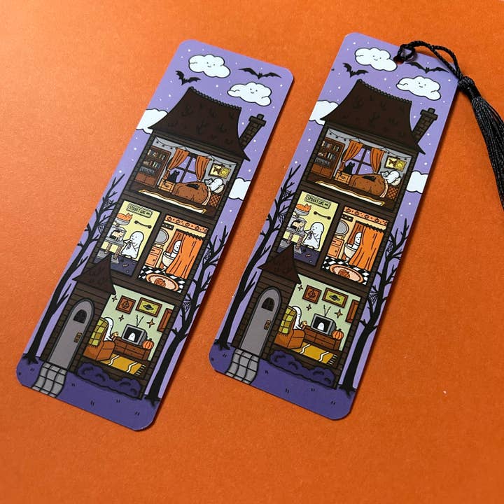 Little Spooky Studio - Wholesale Bookmark - House Tour Bookmark