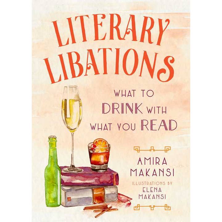 Literary Libations by Amira K. Makansi for wholesale by Simon & Schuster