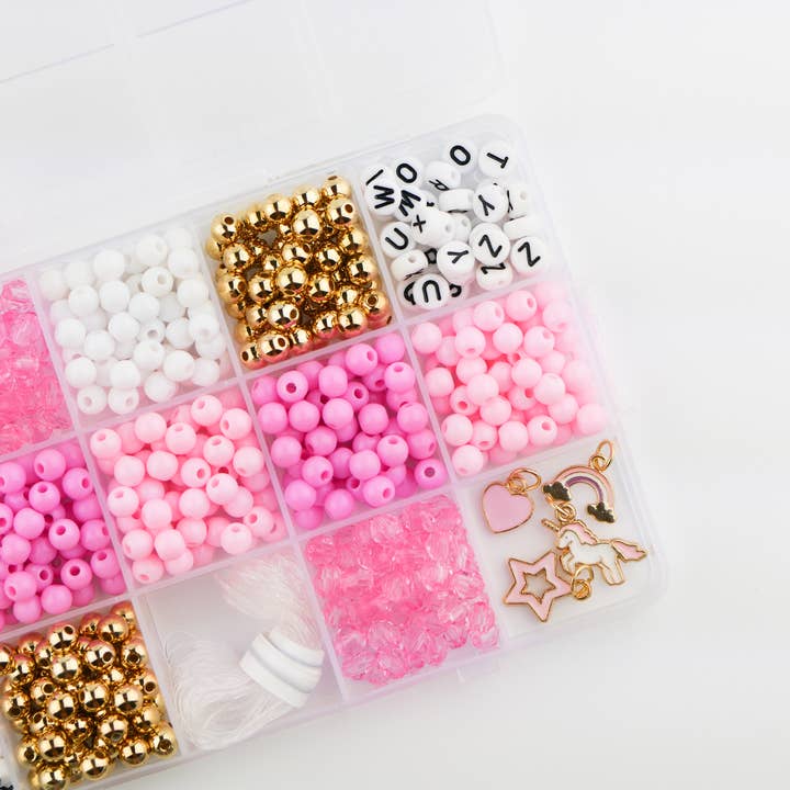 Stacked Sweetly - Wholesale DIY Jewelry - Kids - Unicorn Dreams DIY Stretchy Bracelet Craft Kit1