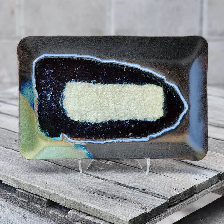 Dock 6 Pottery - Wholesale Decorative Tray - Large Rectangle Tray - READY TO SHIP - Handmade Ceramic