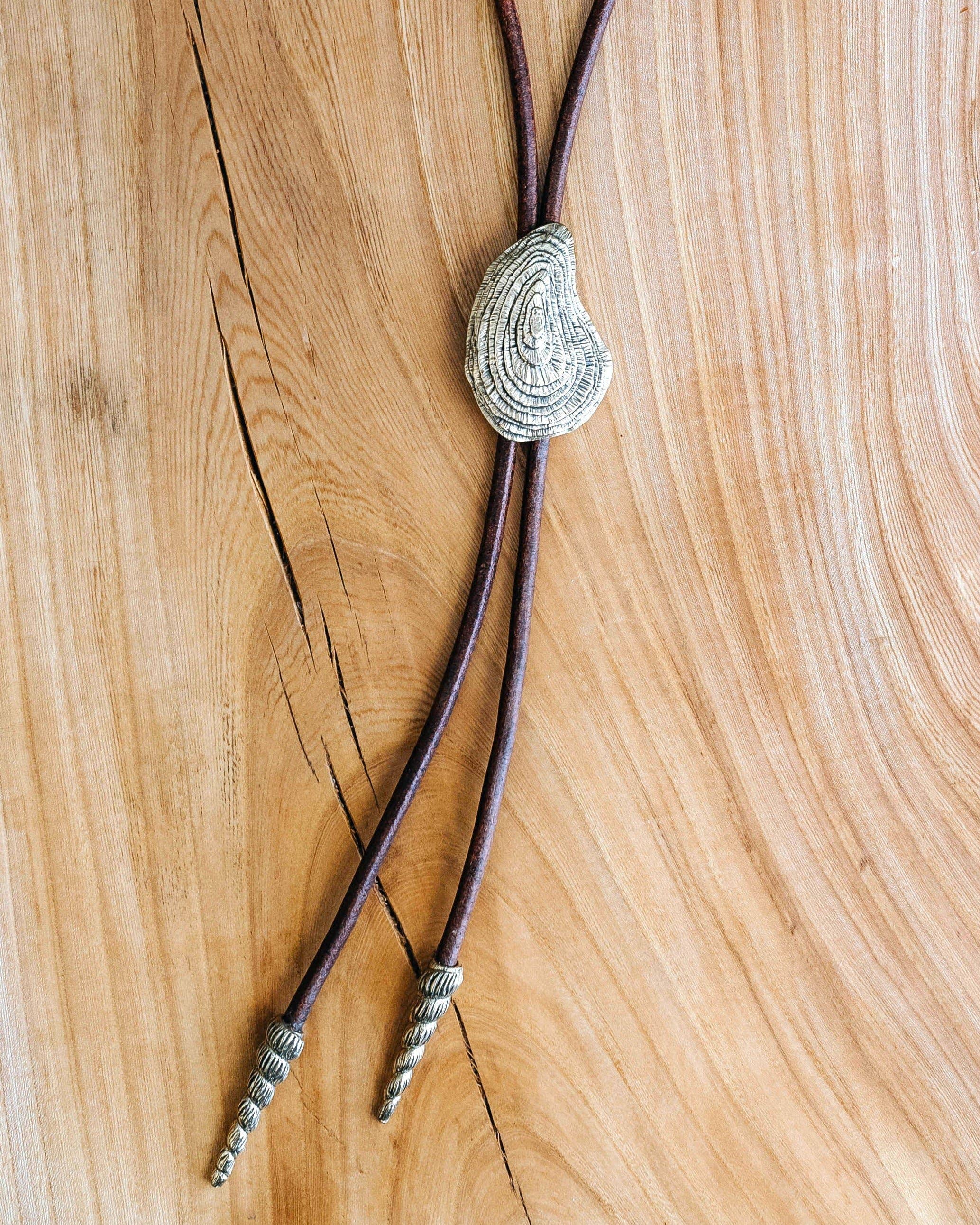 Xenos works - Wholesale Woven Necklace - Oyster Bolo Tie9