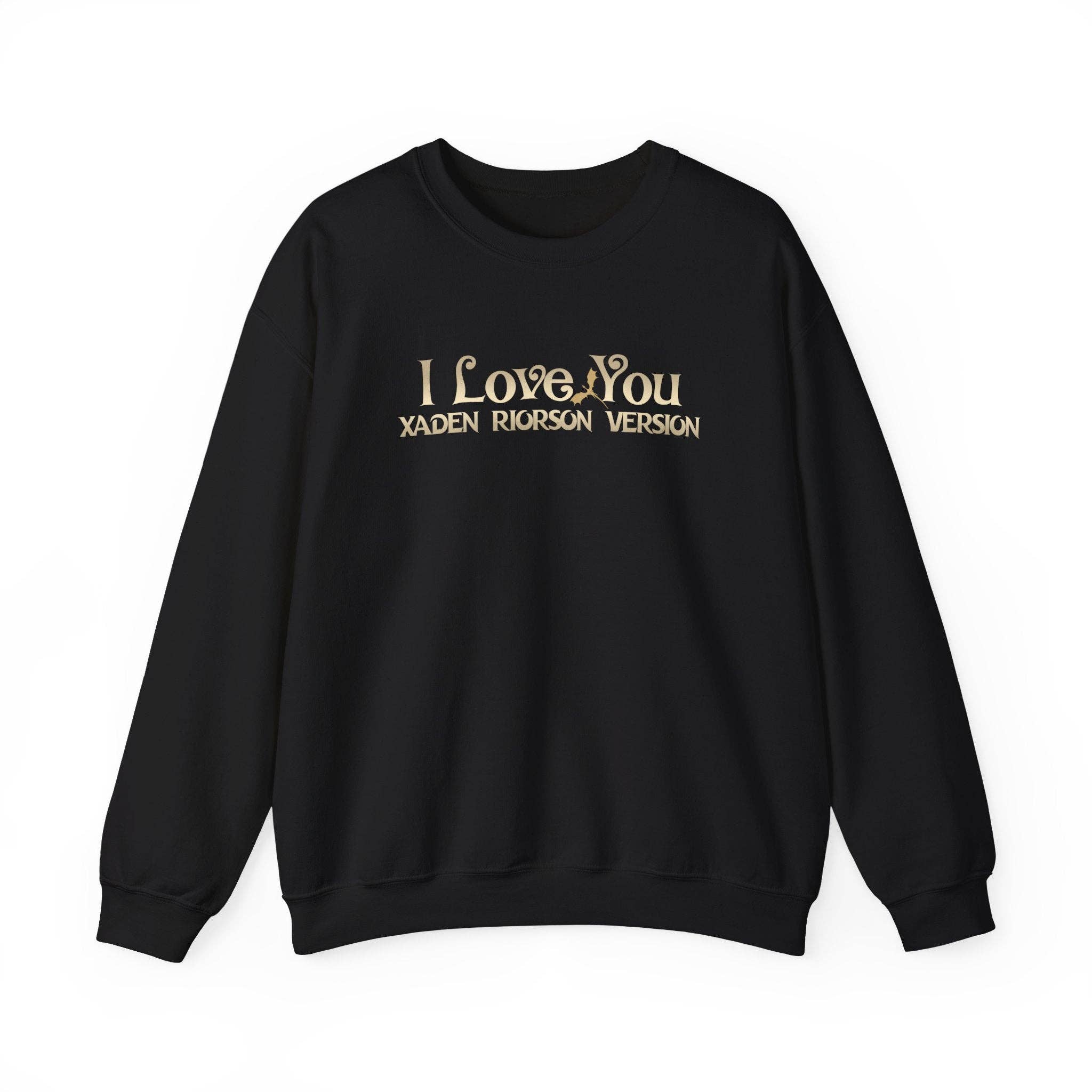MagicMerchEmporium – Camisola gráfica - Mulher por atacado – "Camisola "I Love You - Versão Xaden Riorson" - Fourth Wing"6