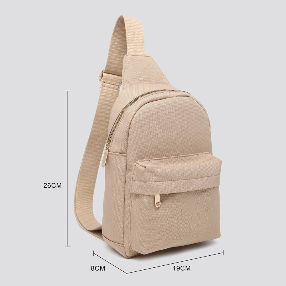 House of Milano – wholesale Backpack – Women's – 25024 Canvas Small Backpack5