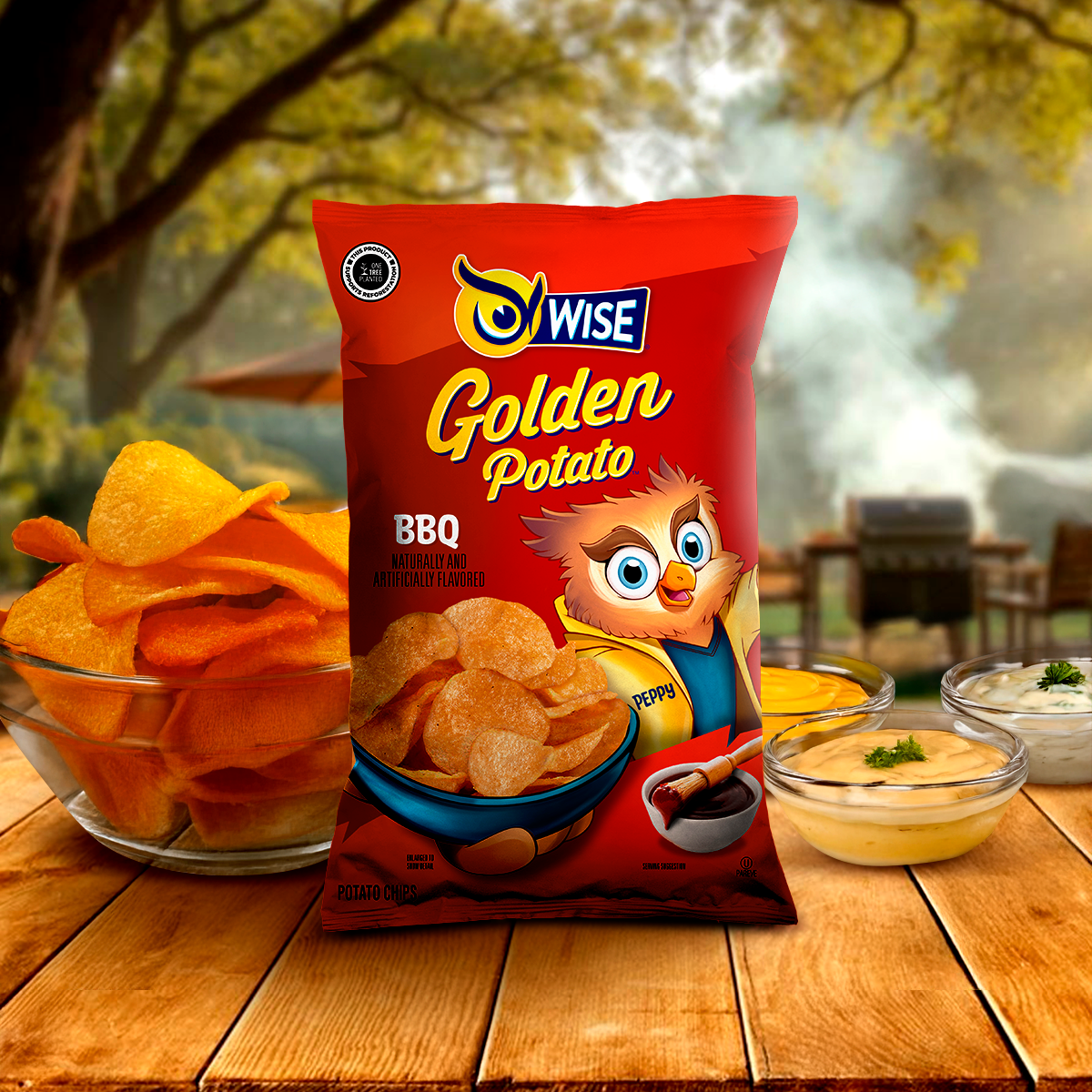 Wise Foods - Wholesale Chips - BBQ Potato Chips1