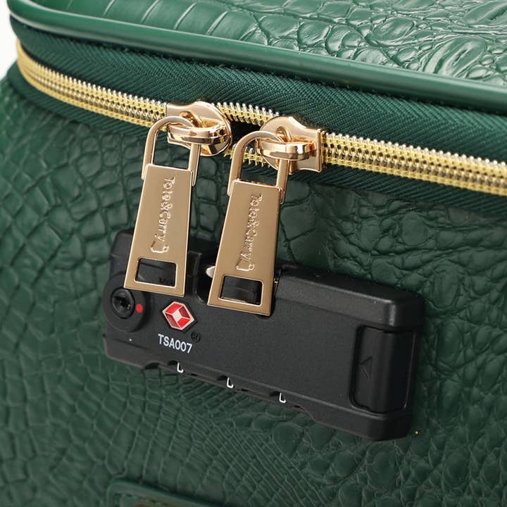 Tote&Carry - Wholesale Luggage - Apollo 2 Suitcase 2 Piece Set in Emerald Green18