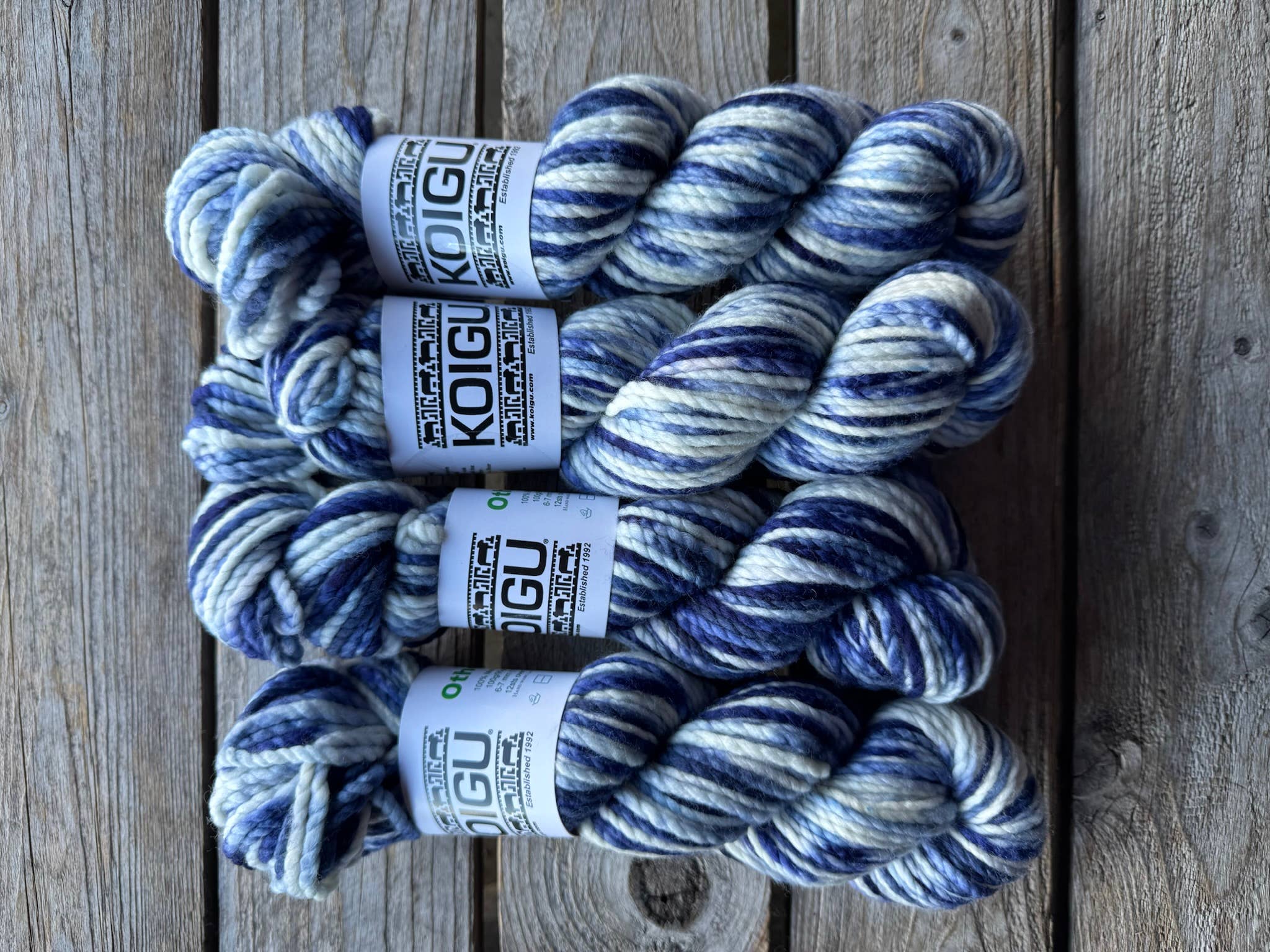 Koigu Wool Designs - Wholesale Garen - Koigu Othello (chunky merino) groep B4