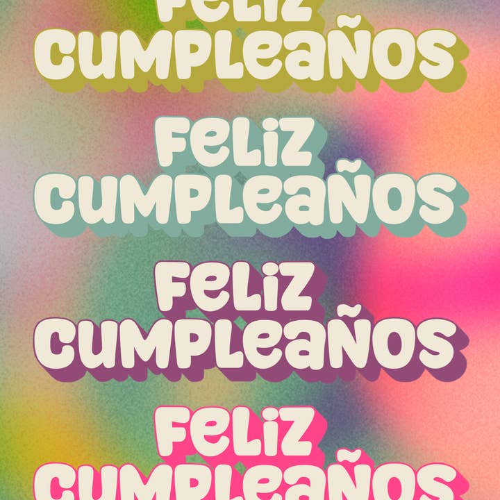 Cards by Dé - Wholesale Birthday Card - Feliz Cumpleaños