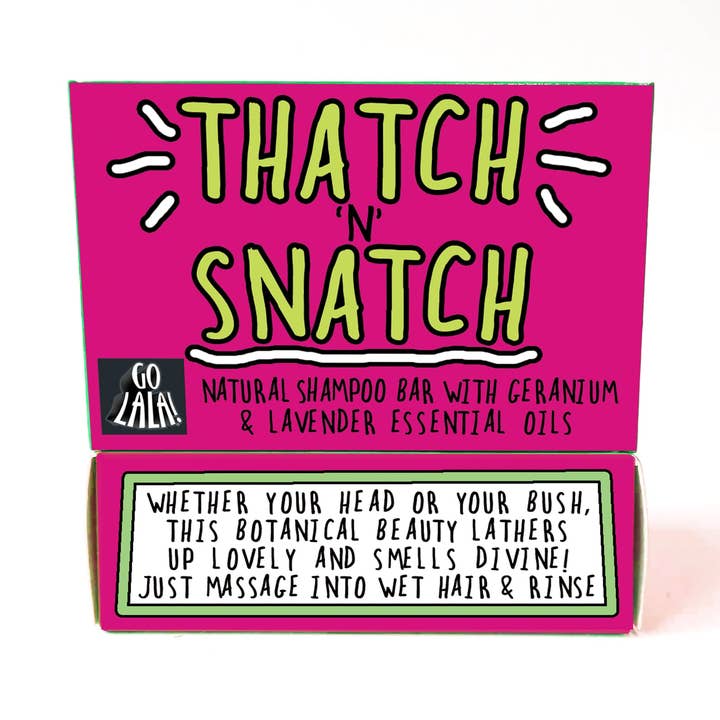 Thatch and Snatch shampoo bar for wholesale by Go La La