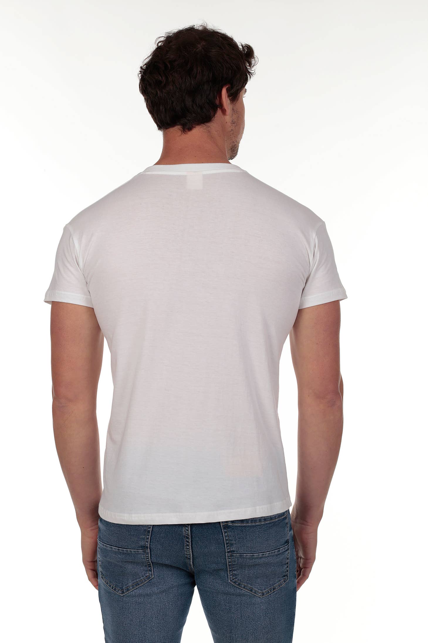 The Time of Bocha – T-shirt – Homem por atacado – Camiseta Mark QV1C41-BRANCO1