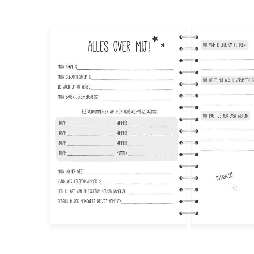 Fien & Feau - Venta al por mayor Diario/agenda - Niños - Libro de cuidado de niños | Pink Universe3