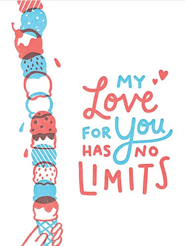 No Limits Love for wholesale by Good Paper