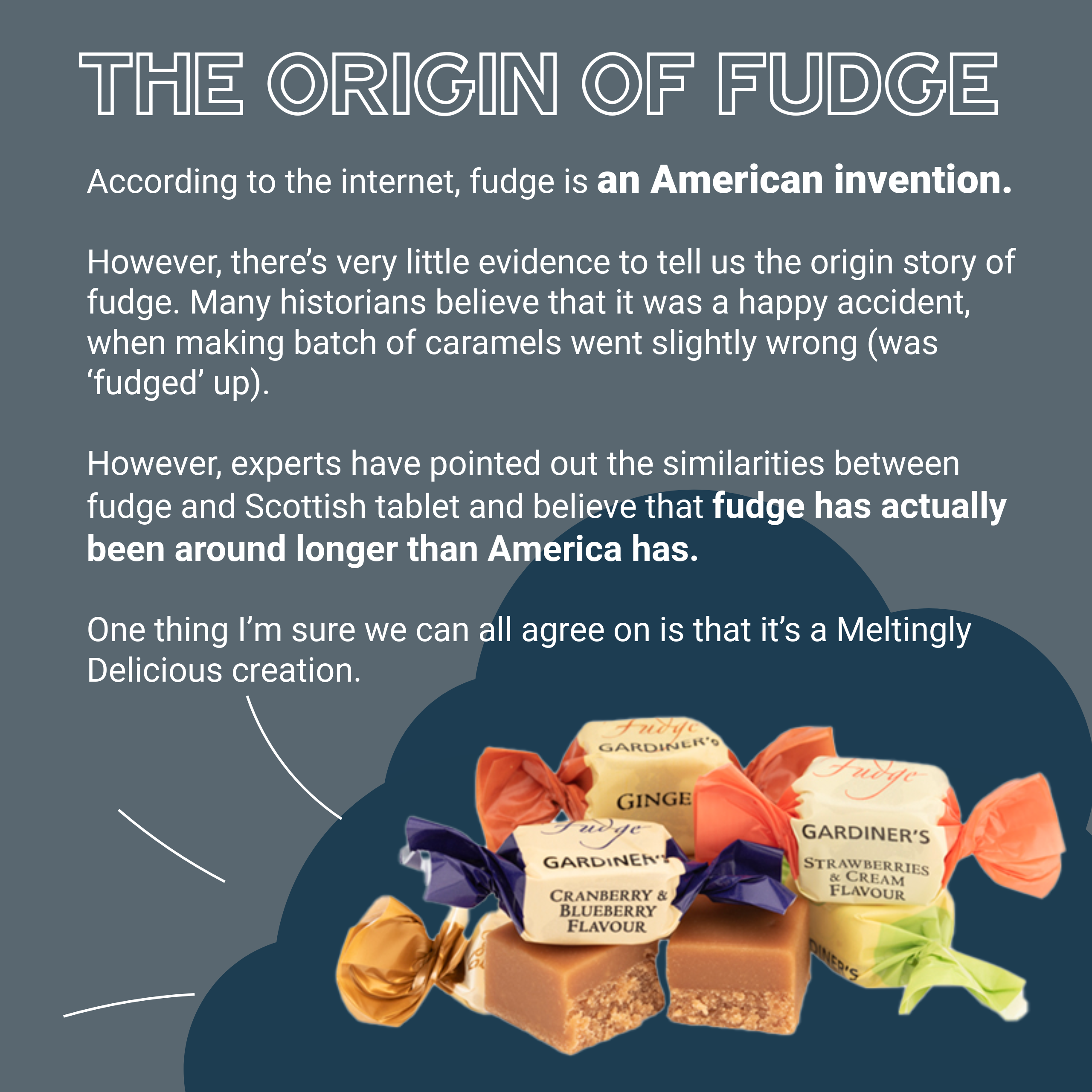 Gardiners Handmade Confectionery - Vente Fudges - Boîte de Fudge à la Crème Coagulée Arbre de Noël de Cadeaux3