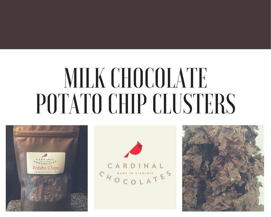 Cardinal Chocolates - Wholesale Chocolate Covered Sweets - Potato Chip Bark ~ Chocolate Covered Potato Chips sm/lg1