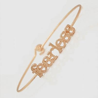 StarryNYC - Venta al por mayor Brazalete - Pulseras de alambre con mensaje de latón7