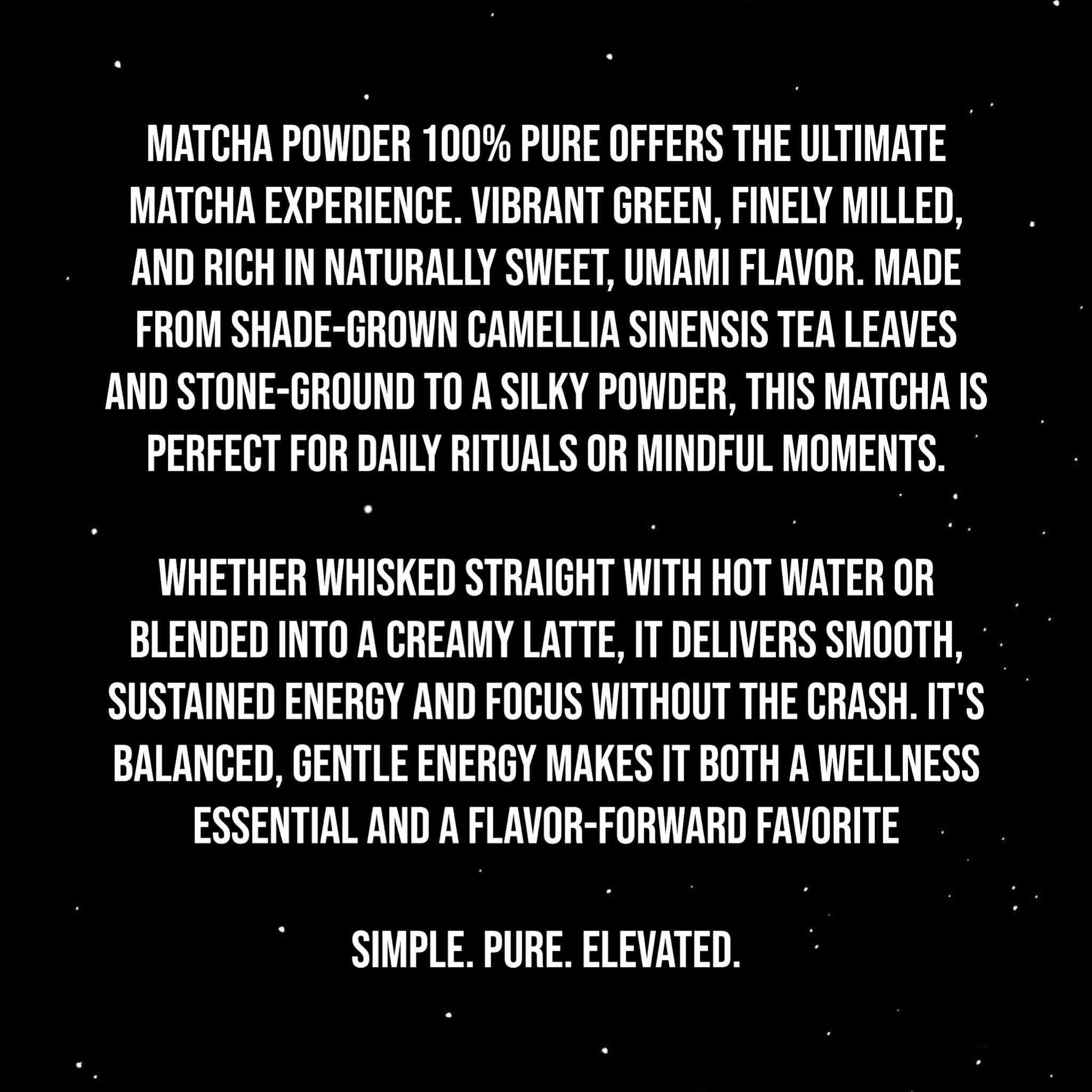 Mass Cast, LLC - Wholesale Loose Tea - Matcha Powder by Project M1