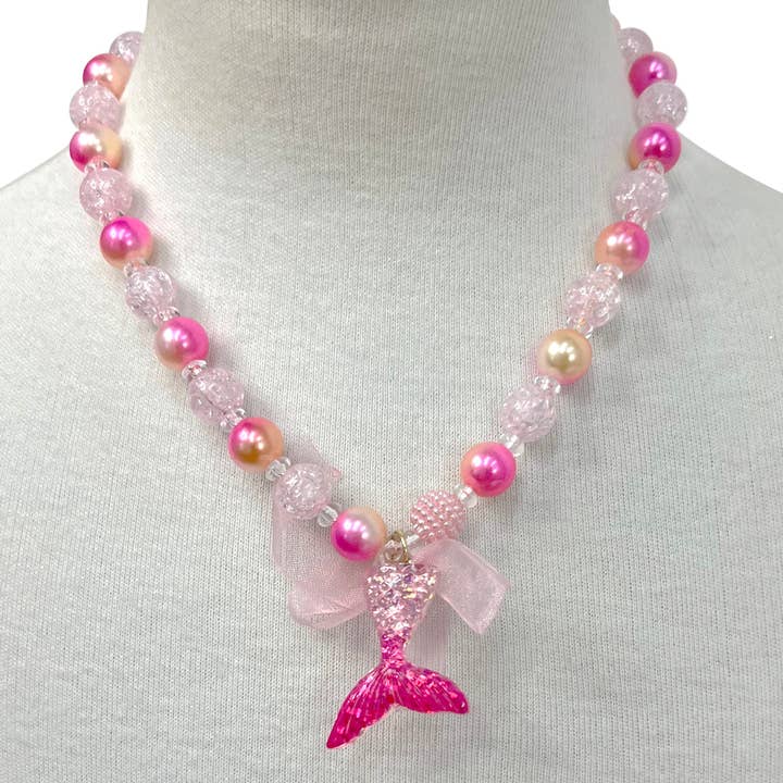 Pink Poppy USA - Wholesale Jewelry Set - Mermaid Tail Necklace & Bracelet Set | Pack of 6