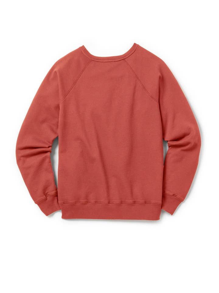 Maglia Uomo ORILABO Midweight Terry Crewneck - Corallo per la vendita all'ingrosso da parte di ORILABO Project