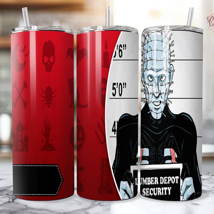 Hellraiser Tumbler for wholesale by 5C's Wholesale