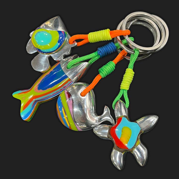 Ernesto de Barcelona – Großhandel Schlüsselanhänger – Unisex – IBIZA Schlüsselanhänger, Packung mit 50 Stück6