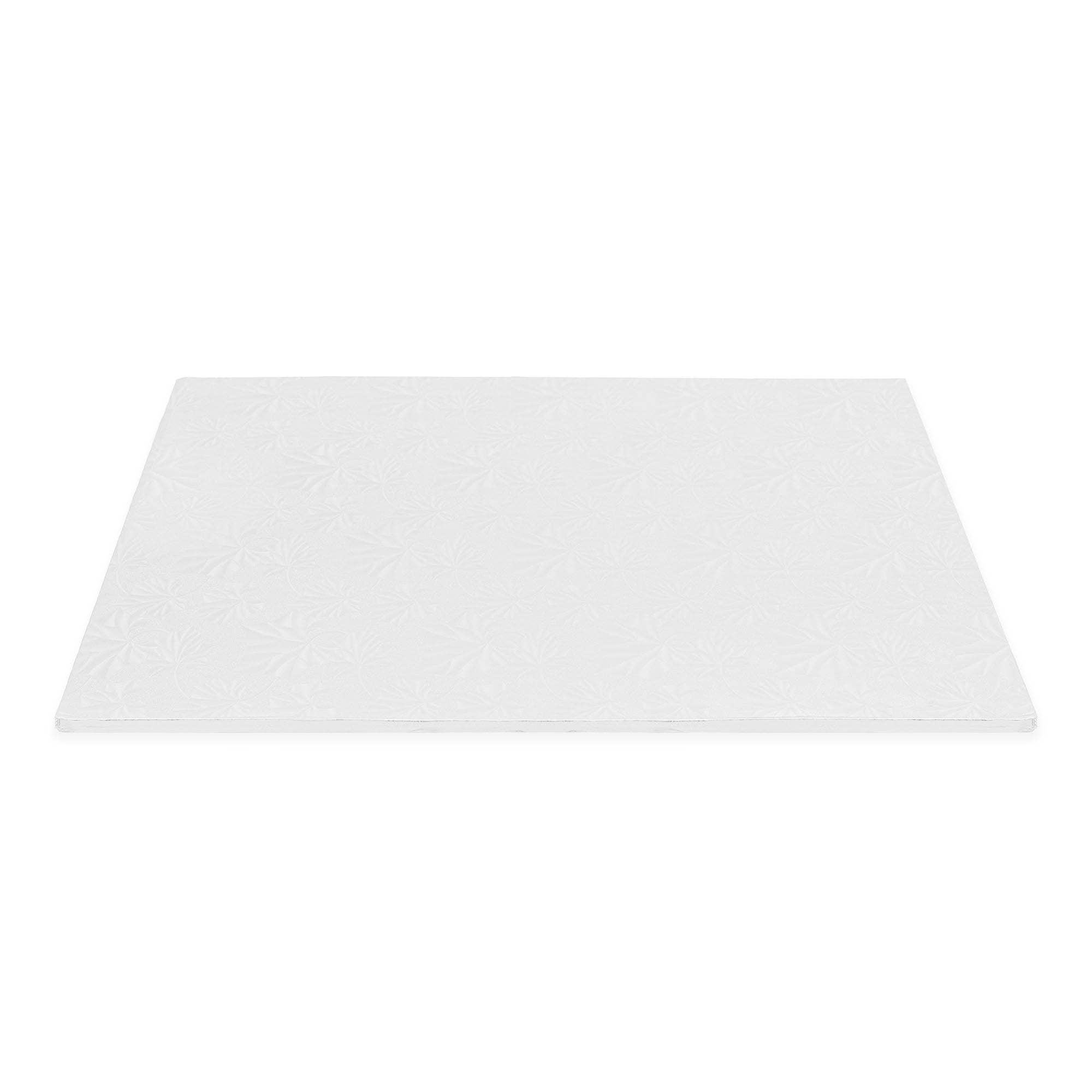 Blanc Demi-feuille à gâteau en filigrane, lot de 5, blanc en vente sur Faire2