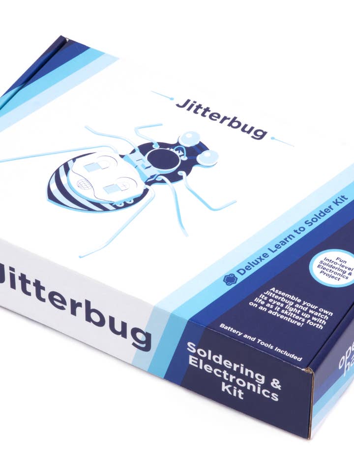 Deluxe kit voor leren solderen: Jitterbug voor wholesale door Learn to Solder Kits