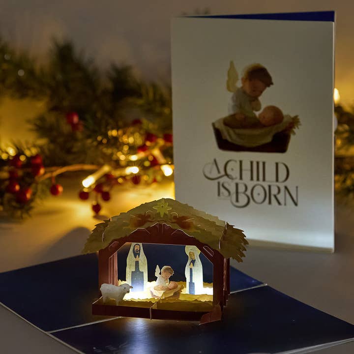 Lovepop Cards - Wholesale Season's Greetings Card - Holiday Light-Up Card 4 Pack (-16%)6