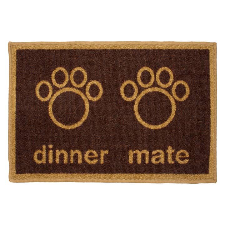 Arkwright Home - Wholesale Pet Food Mat - Dog - Pet Food Bowl Mats (16x24) - Funny Decorative Design Options