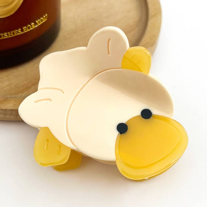 Clip per capelli in acetato a forma di scimmia carina, stile animale da cartone animato. per la vendita all'ingrosso da parte di TheDivaSoap