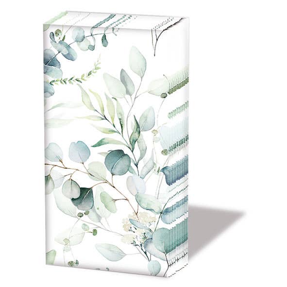 Pocket Tissue - Eucalyptus All Over for wholesale by Elegant Gifts