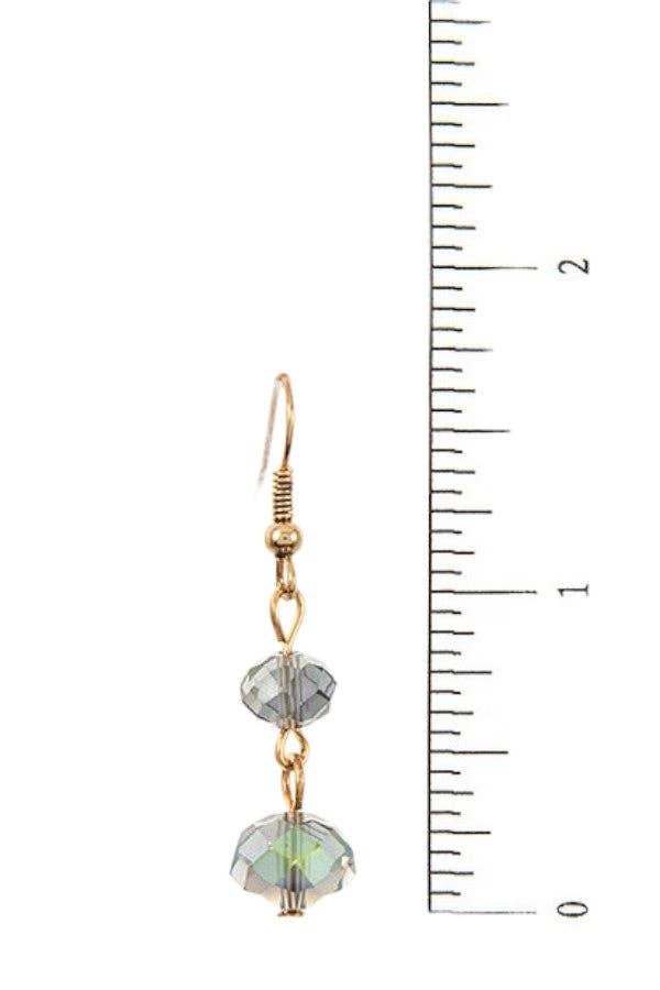 Andrea Bijoux - Wholesale Jewelry Set - FACETED GEM BEAD BIB NECKLACE SET1