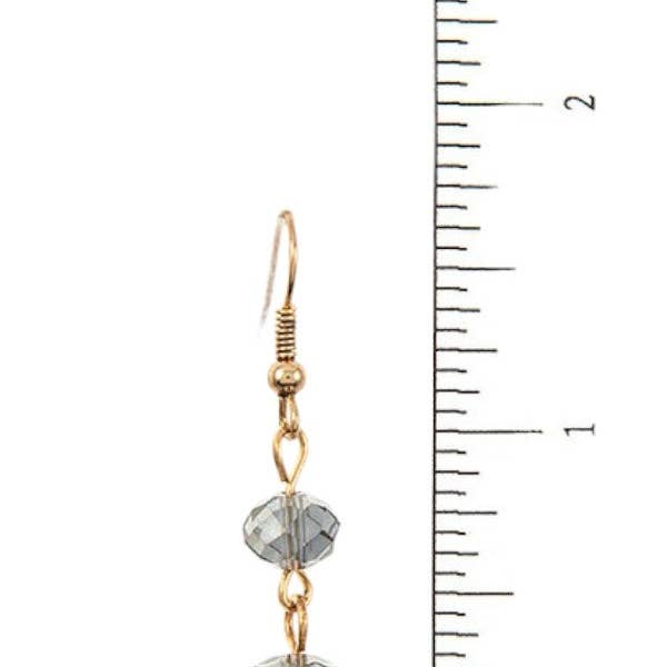 Andrea Bijoux - Wholesale Jewelry Set - FACETED GEM BEAD BIB NECKLACE SET1