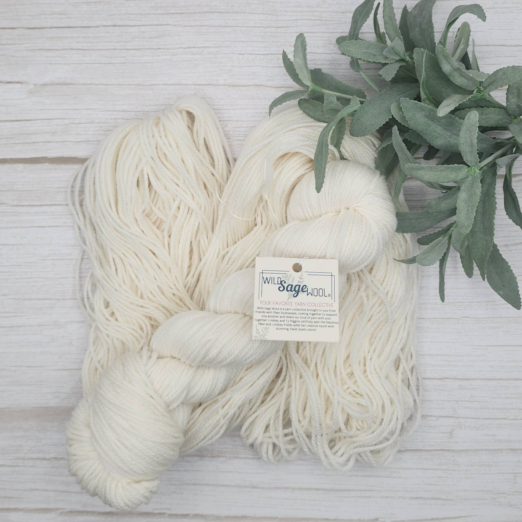 Wild Sage Wool - Wholesale Yarn - Barely There - DK - RTS0