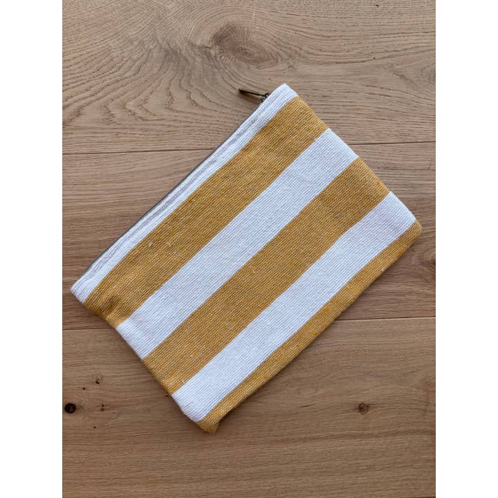 LEY! - Wholesale Pouch - Women's - Bag - Stripe Line "Ikaria" - 20x30cm1