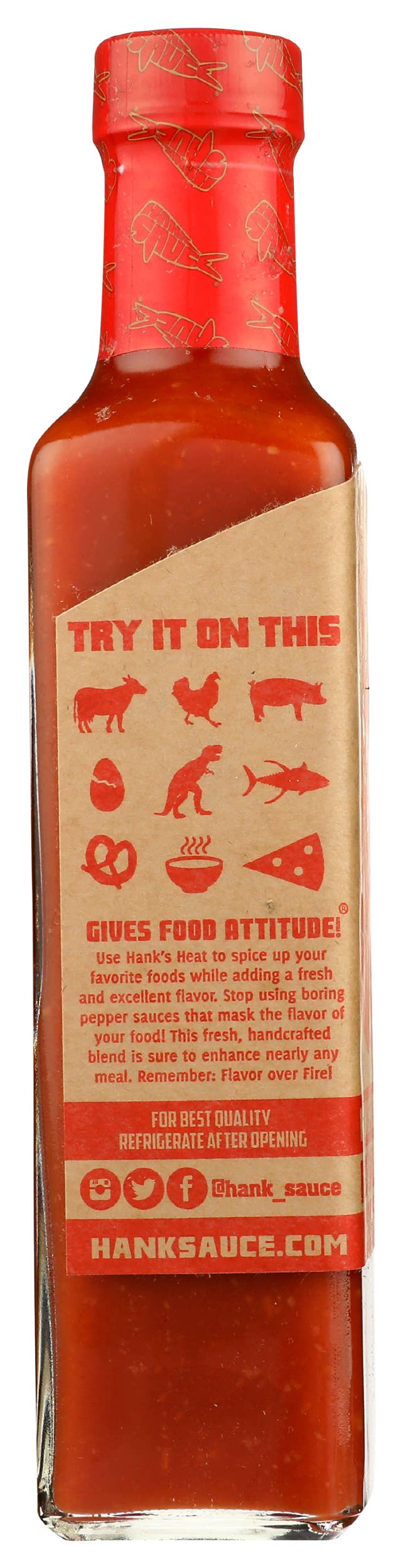 Hank Sauce - Wholesale Hot Sauce - Hank's Heat - 12 Pack Case1