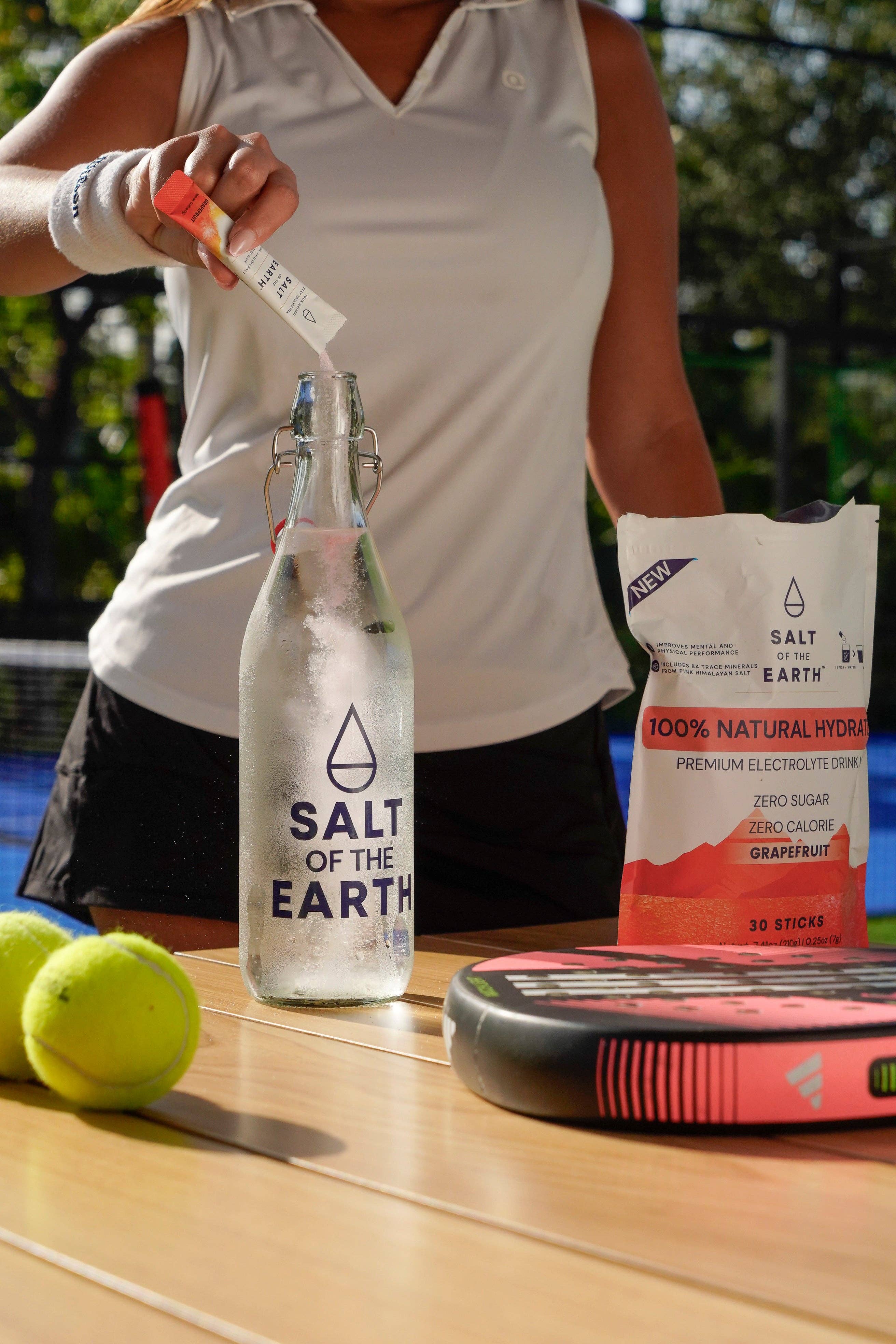 Salt of the Earth - Wholesale Water Bottle - Glass Swing Top Bottle2