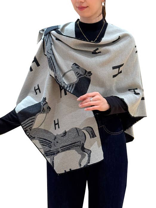 Equestrian Black / White Reversible Stable – Loop Wrap for wholesale by Winding River