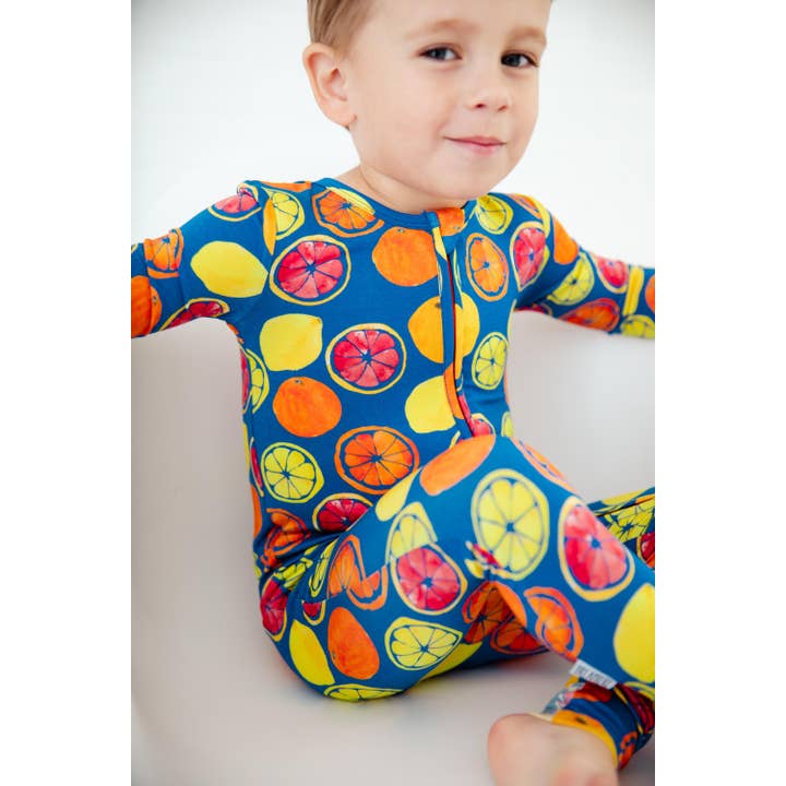 Dreamiere - Wholesale Jumpsuit - Baby - Citrus Got Real Convertible Footie3