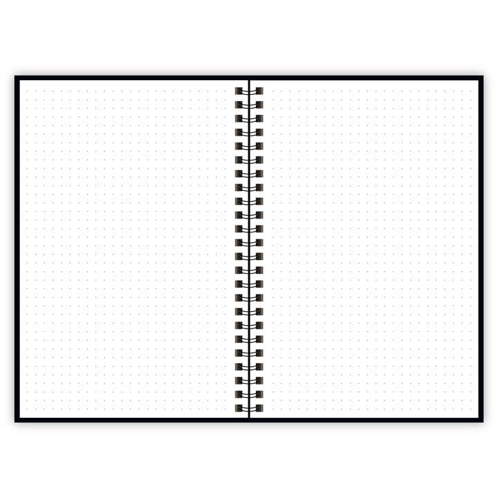 Happinote - Wholesale Notepad - Happinote Erasable Notebook A5 - Black Stone7