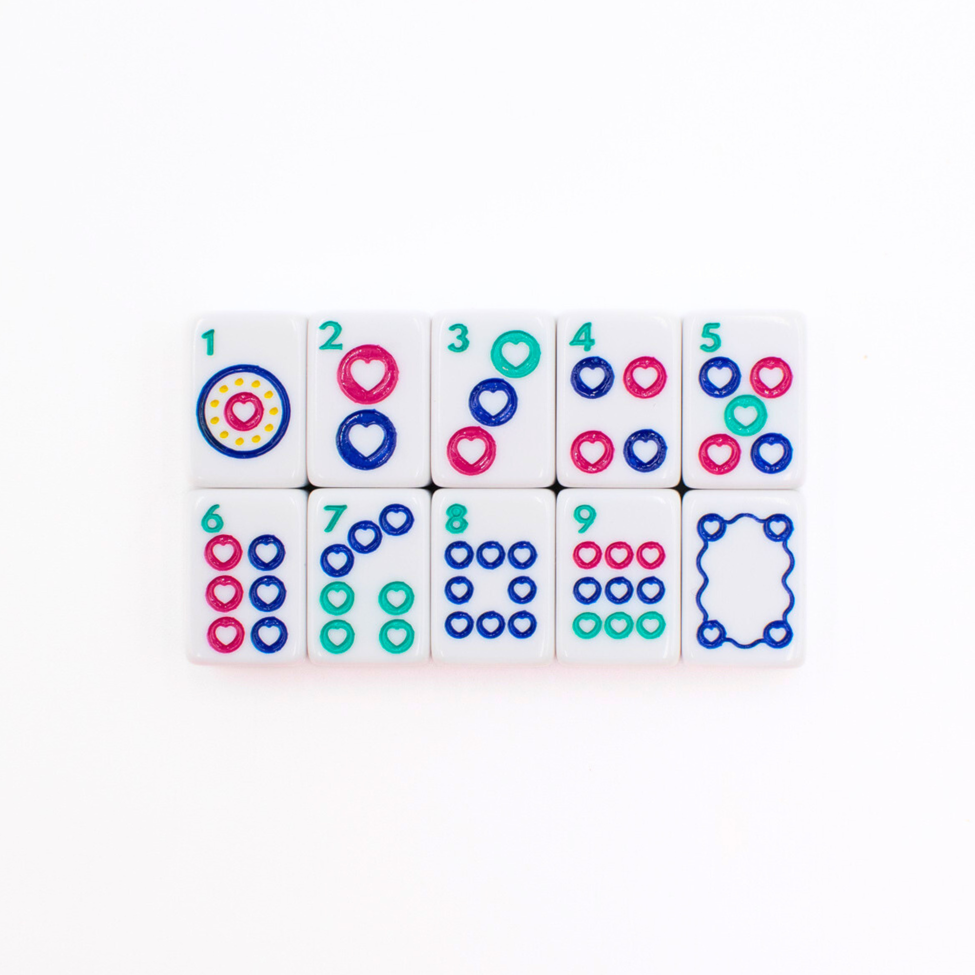 My Fair Mahjong - Wholesale Board Game - MINI TRAVEL MAHJONG  |  Mini Anywhere Series  |  White5