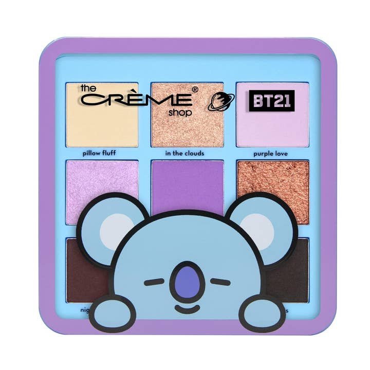 KJ Beauty and Health - Wholesale Eyeshadow Palette - The Crème Shop - BT21 Eyeshadow Palette4