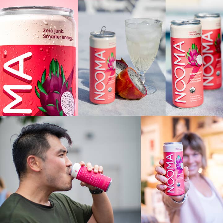 NOOMA - Wholesale Sports/Energy Drink - Performance Energy Drinks - Dragon Fruit (12-Pack)