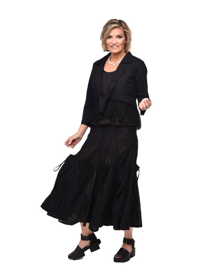 Tulip Clothing - Wholesale Skirt - Women's - CV101 Alexus Skirt in Black