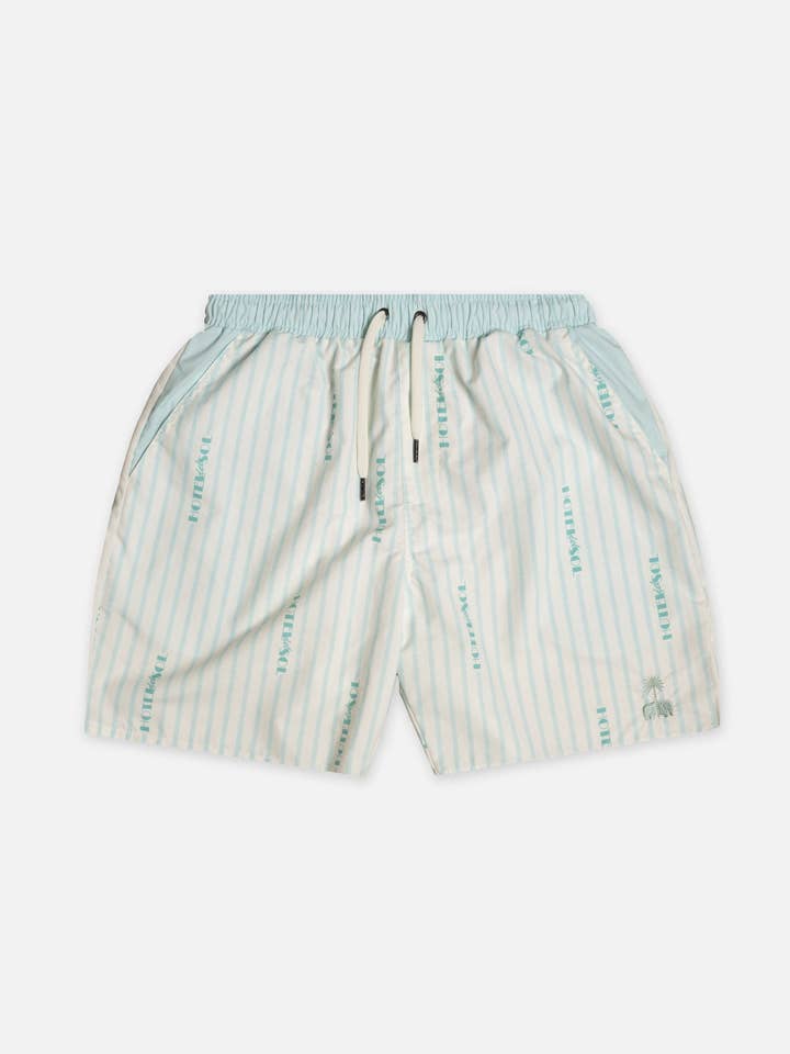 Trendsplant x Antonyo Marest Hotel del Sol Seaqual®Yarn Swim Short Foam White for wholesale by Trendsplant Clothing