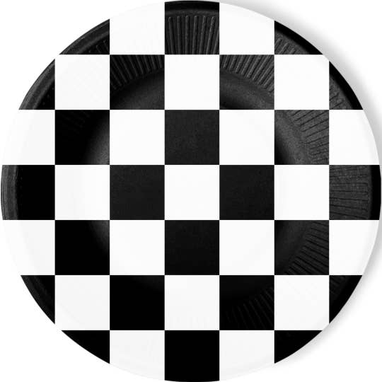 Fiestora - Wholesale Disposable Plate - 8 Plates 23 cm Racing