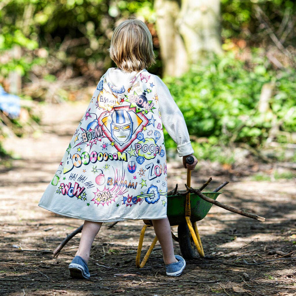 Selfie Craft Co - Vendita all'ingrosso Mantella - Bambini - Colore dei supereroi nel mantello3
