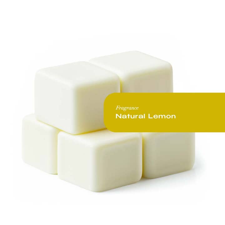 Natural Lemon Wax Melt Tarts for wholesale by Plant Based Candles