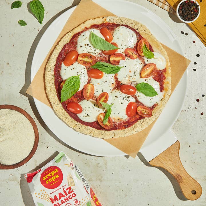 BOSANET - Wholesale Cornmeal - Arepa Repa- Pre cooked white corn meal (Pack of 10)5