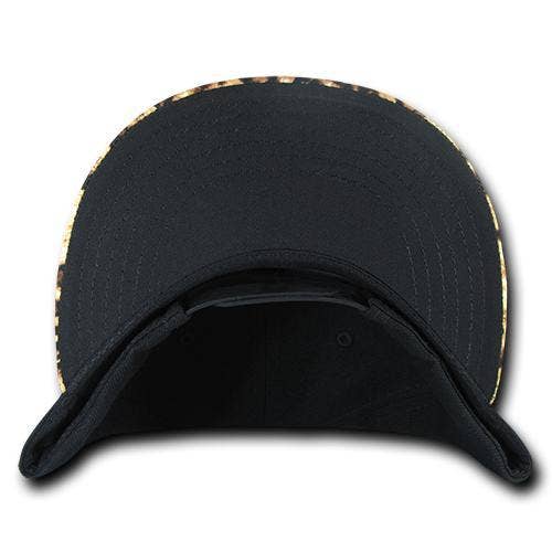 The Park Wholesale - Wholesale Trucker Hat - Unisex - Decky 987 Animal Print Snapback Hat Flat Bill Cap Leopard9