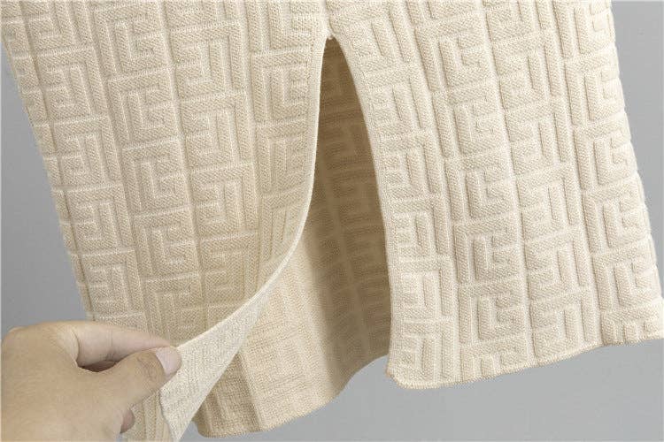 Marayn - Wholesale Suit Set - Women's - Chic Fall 2025 Knit Suit Stylish TwoPiece Elegance21